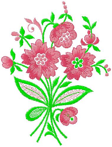 rose embroidery design free