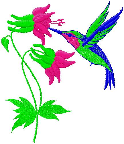 bird embroidery design free