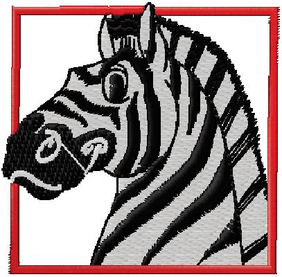  embroidery design zebra