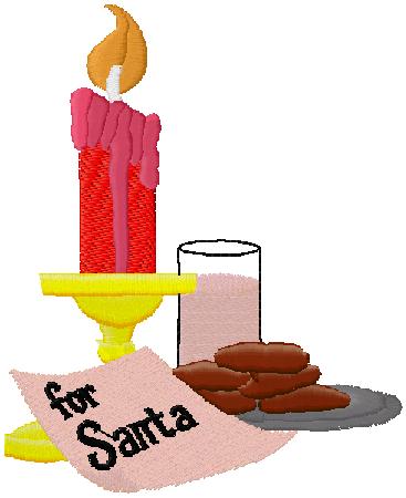 for Santa embroidery design