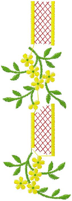 border embroidery design