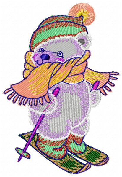 teddy embroidery