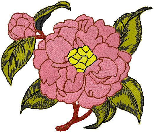 flowers embroidery design