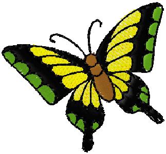 butterfly embroidery design