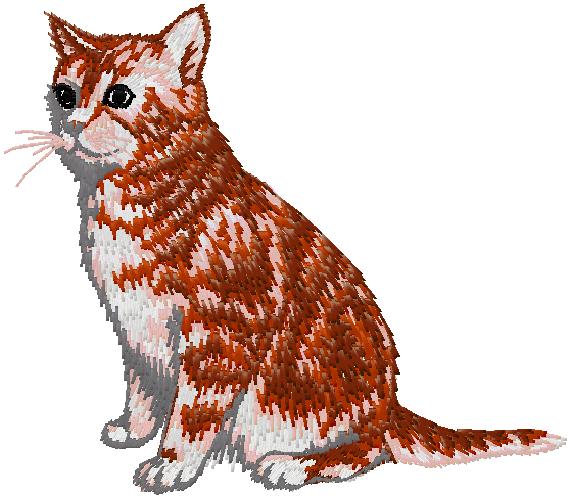 cat embroidery design free download