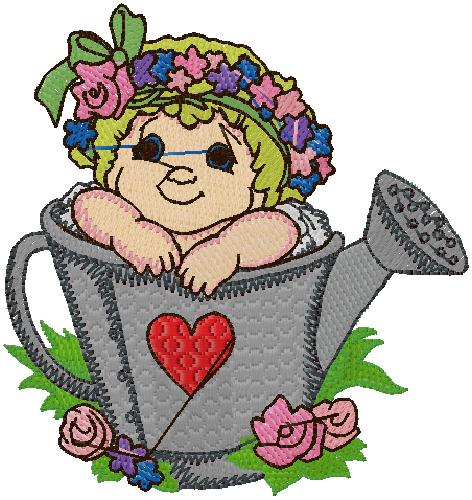 babay embroidery design