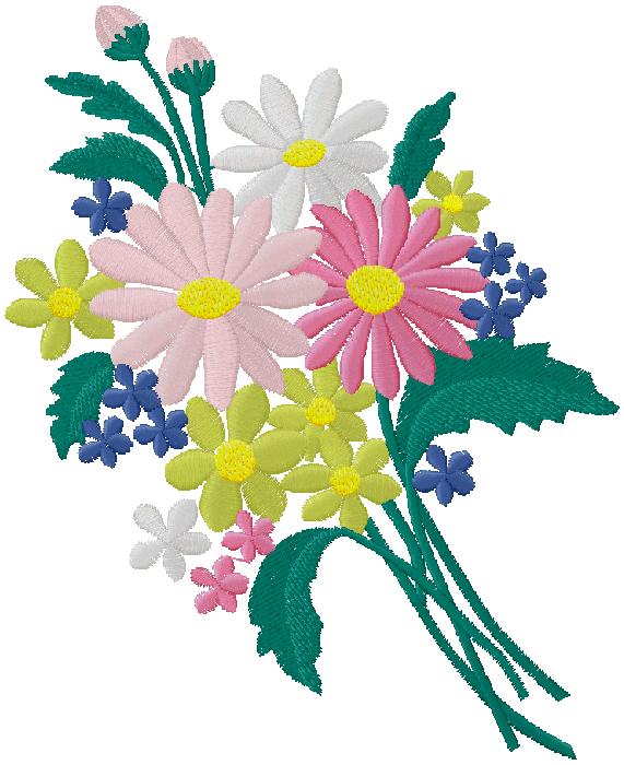 flowers embroidery design