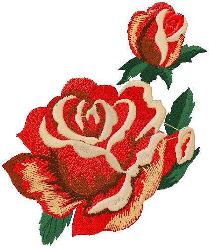 flower embroidery design