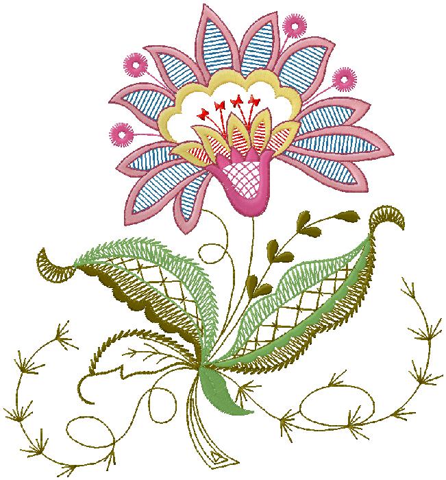 flower embroidery design – free embroidery design