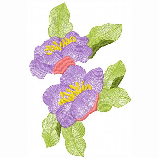 flowers embroidery design