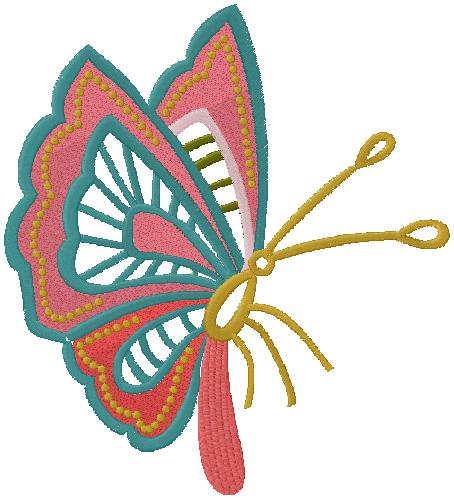 butterfly embroidery design