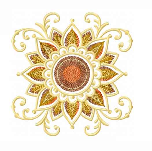 flowr embroidery design