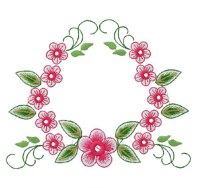 Flowers Machine Embroidery Design – Page 2 – Free Embroidery Design