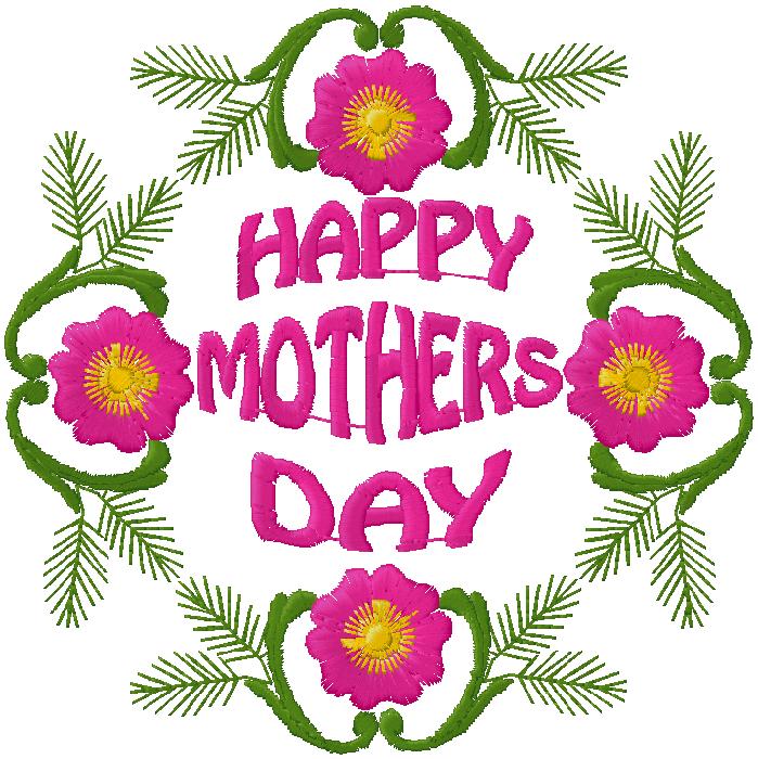  mothers day embroidery design