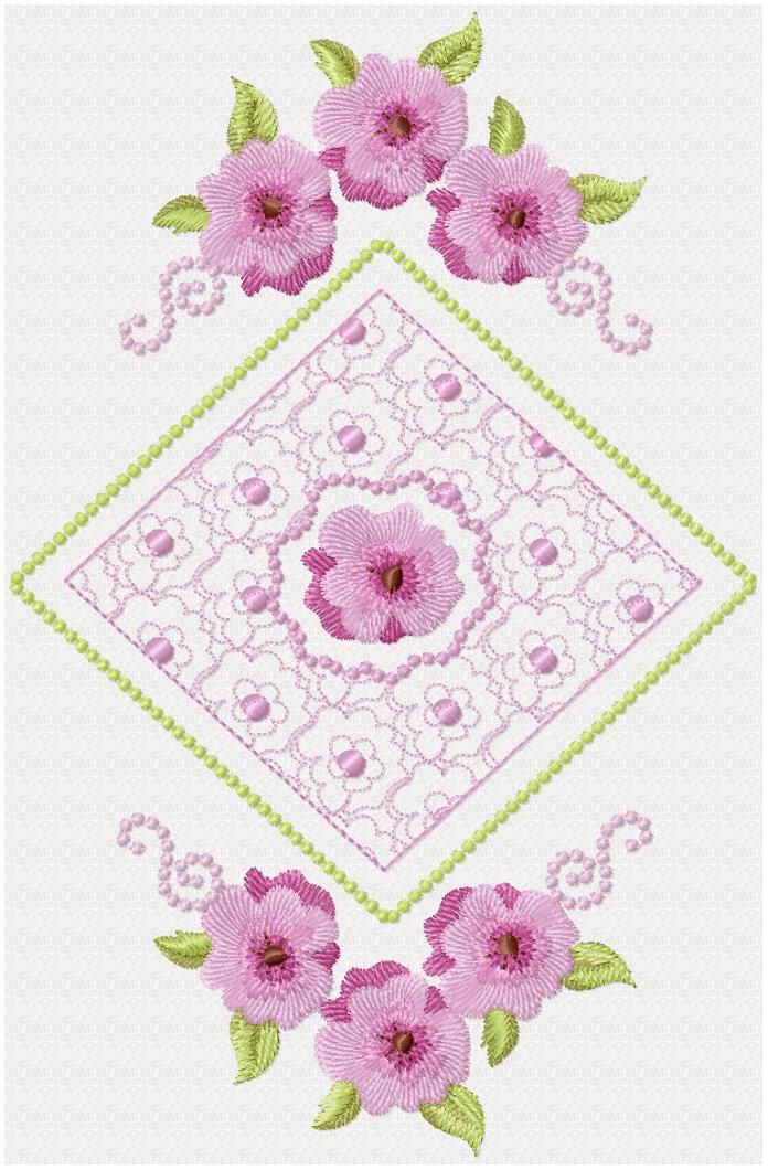 Floral Machine Embroidery Design – Page 2 – Free Embroidery Design