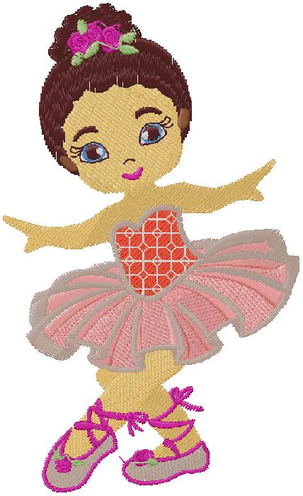 BAILARINA embroidery design