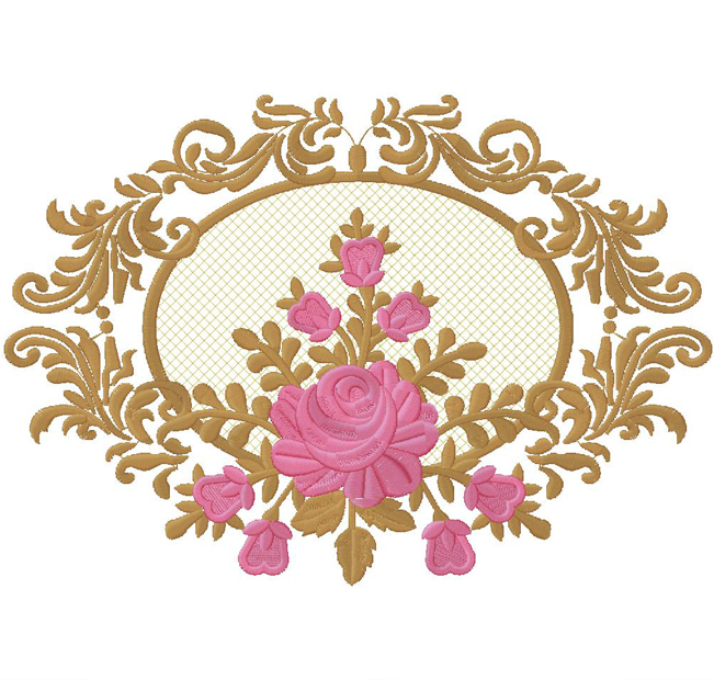 flowers embroidery design