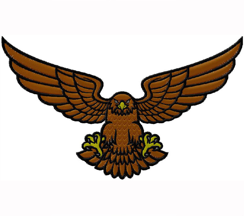 Eagle Embroidery Design