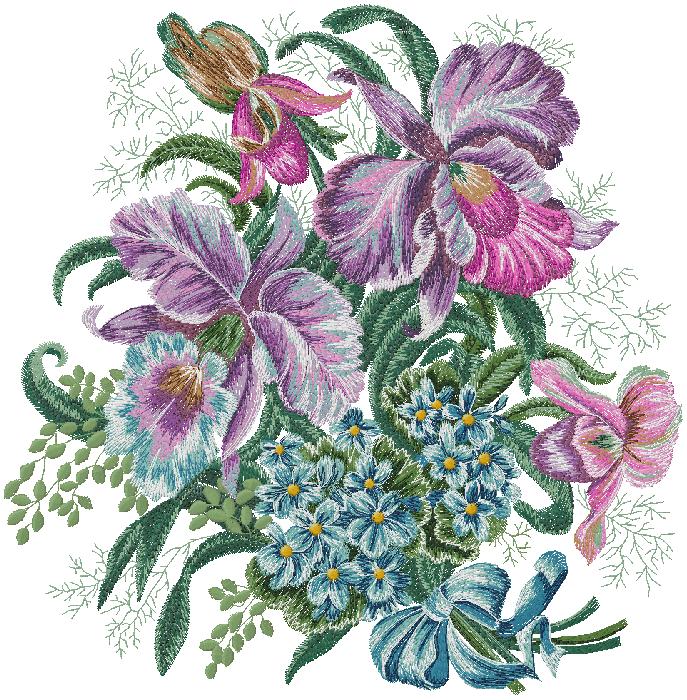 Floral Machine Embroidery Design – Page 2 – Free Embroidery Design