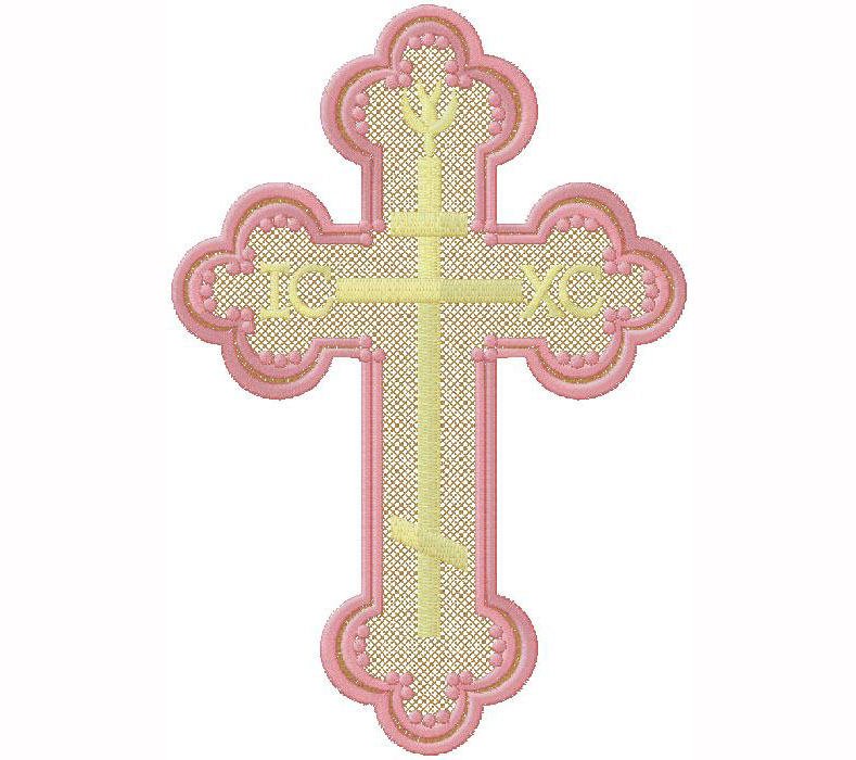 Cross - embroidery design