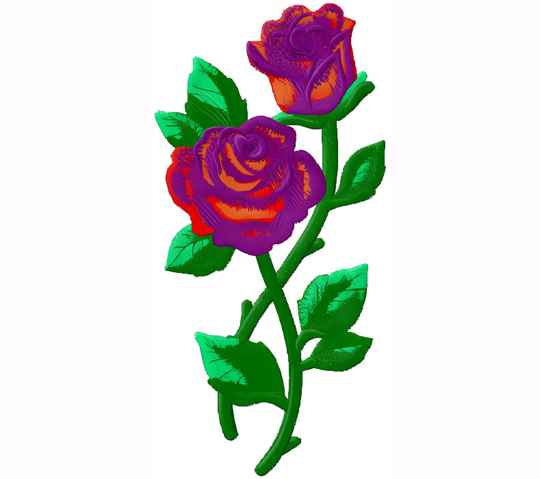 flower embroidery design