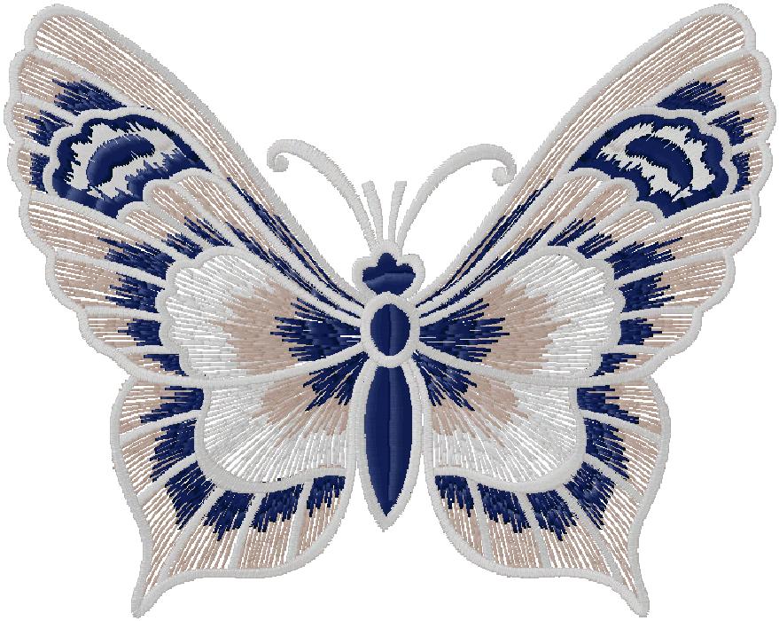 wonderful Butterfly - embroidery design