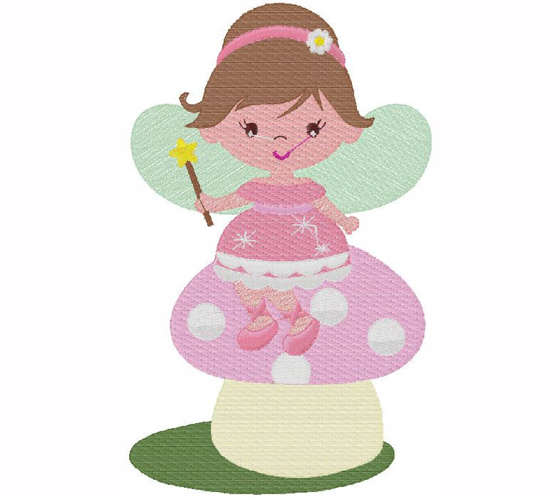 cute Girl embroiery design