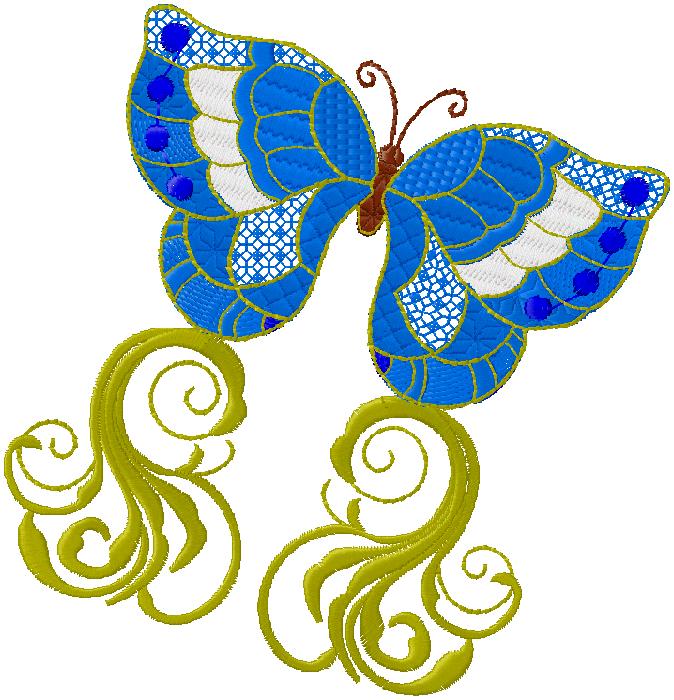 Butterfly - Embroidery design