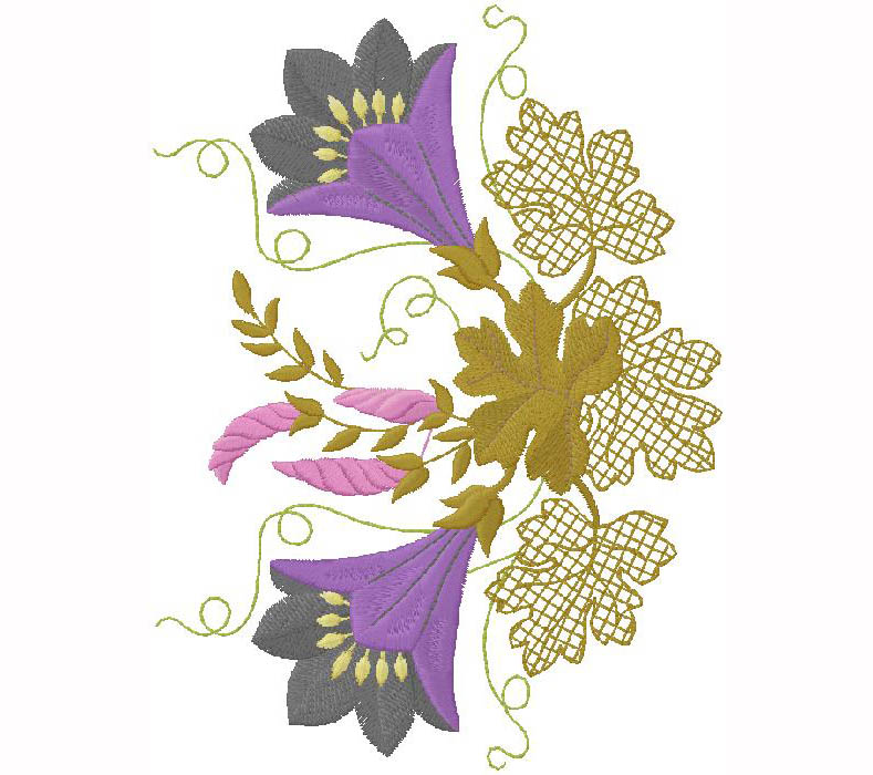 floral - Embroidery design